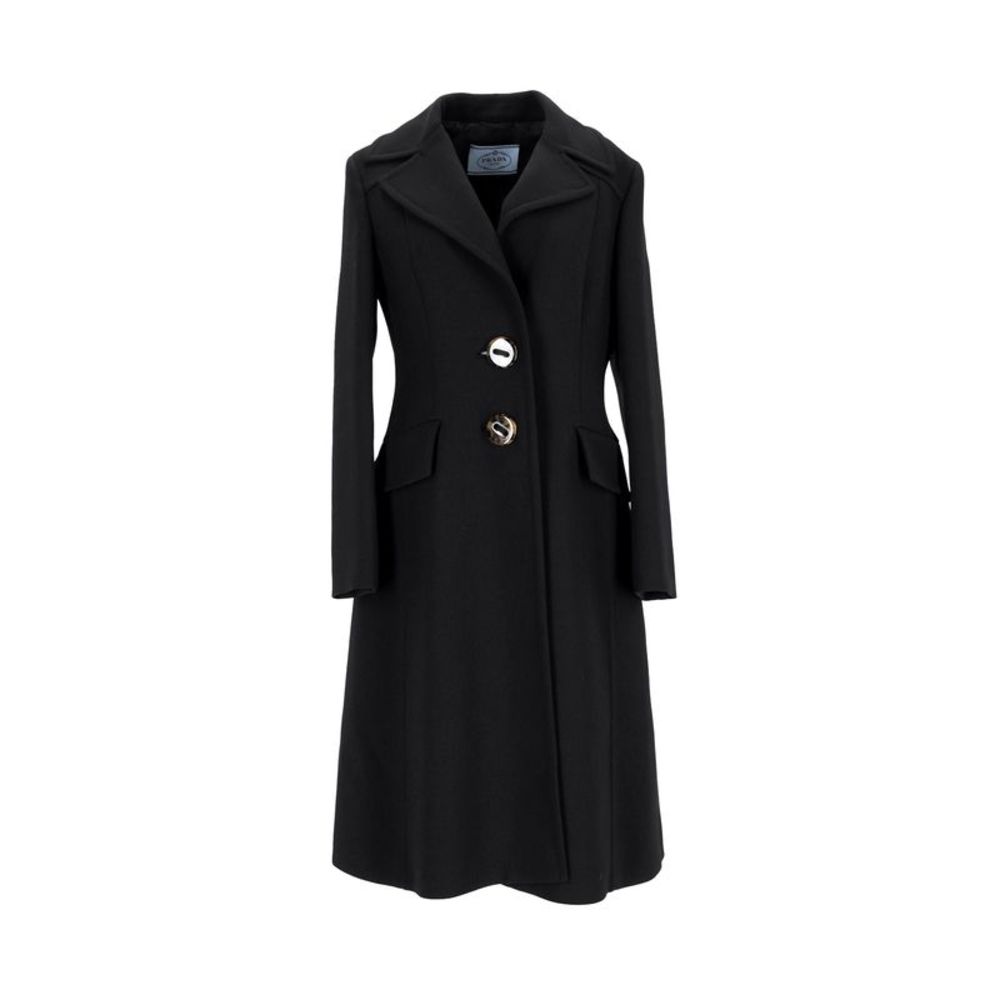 Prada Black Long Coat